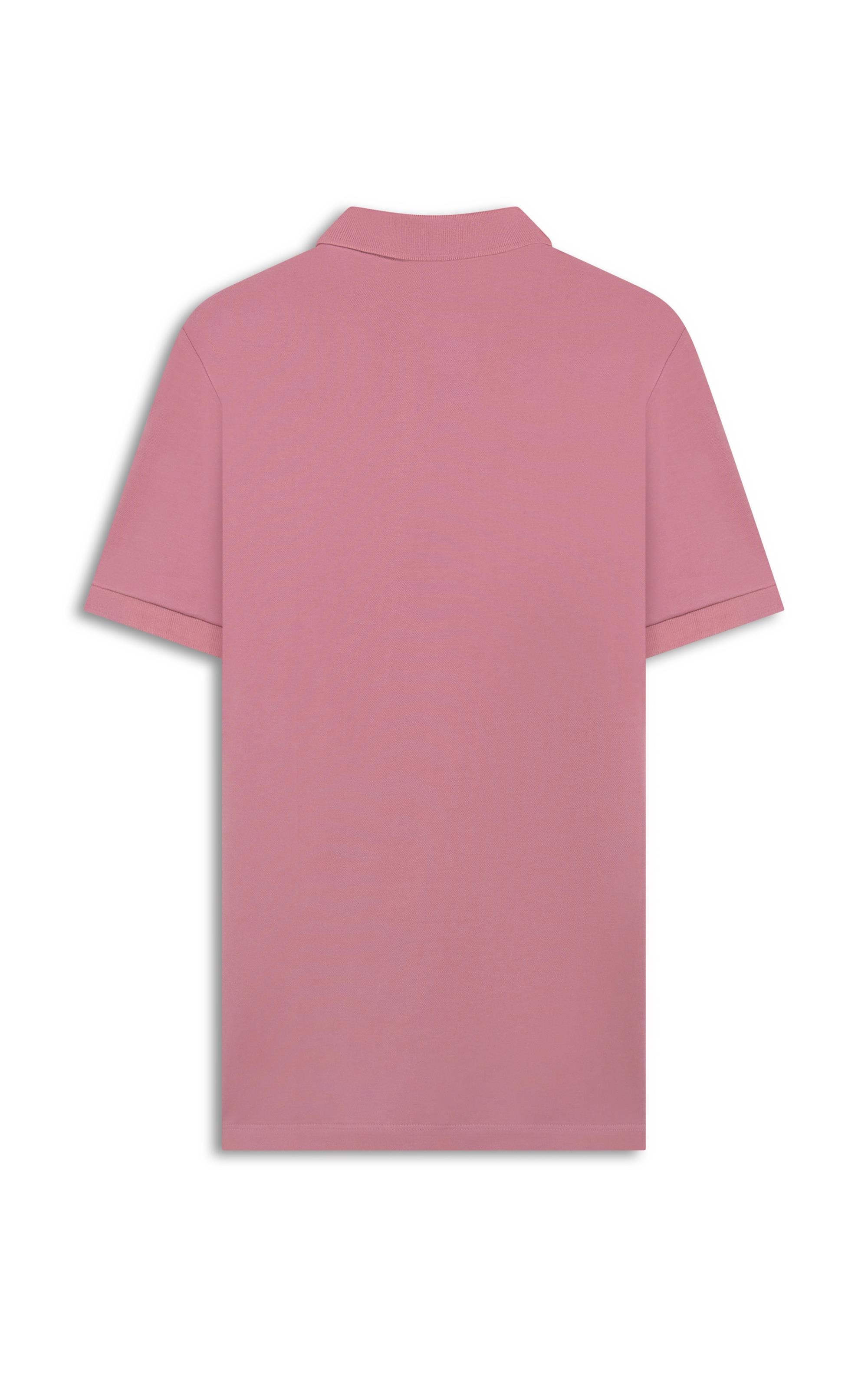 Polo Piquet Básica Rosa Dusty i