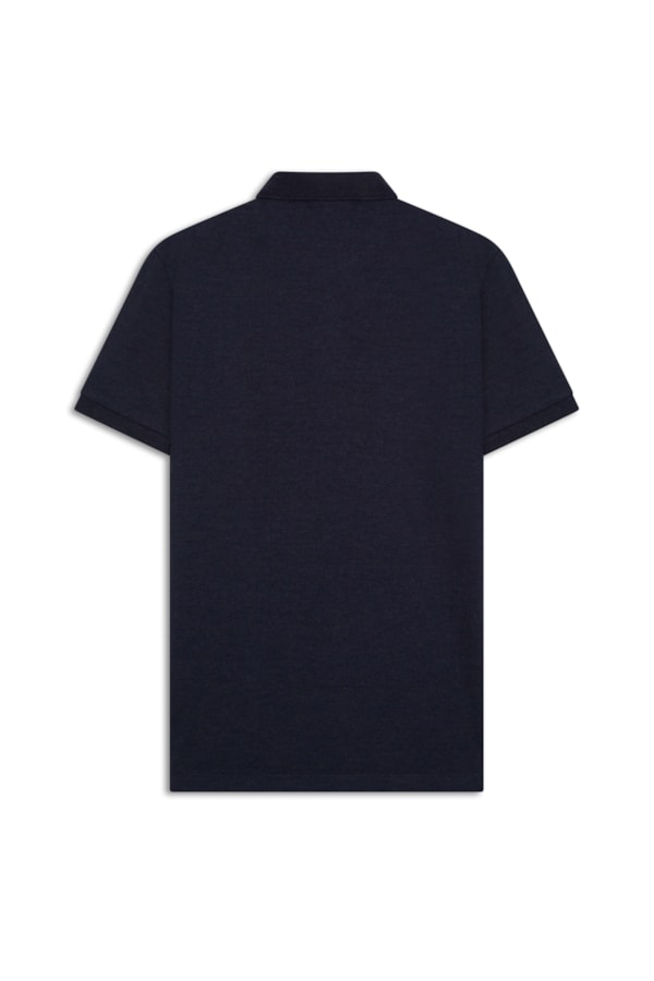 Polo Piquet Coffee Dark Navy
