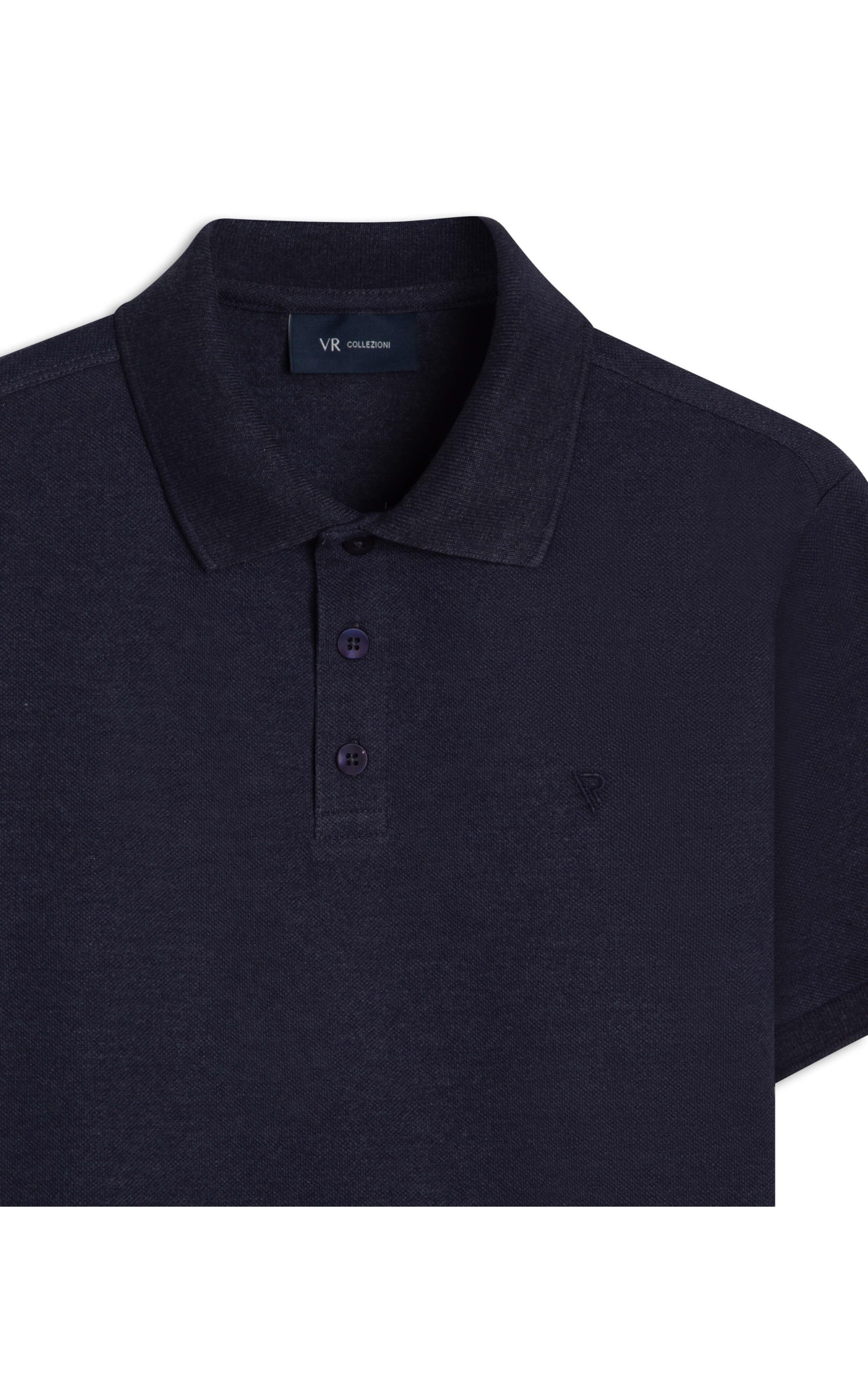 Polo Piquet Coffee Dark Navy