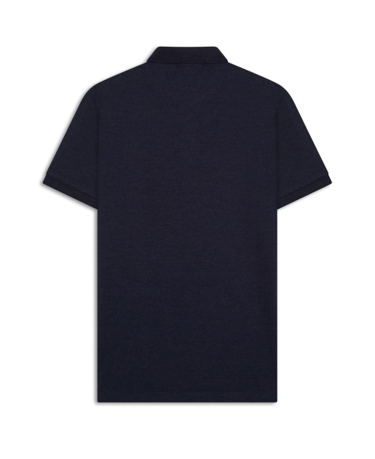 Polo Piquet Coffee Dark Navy
