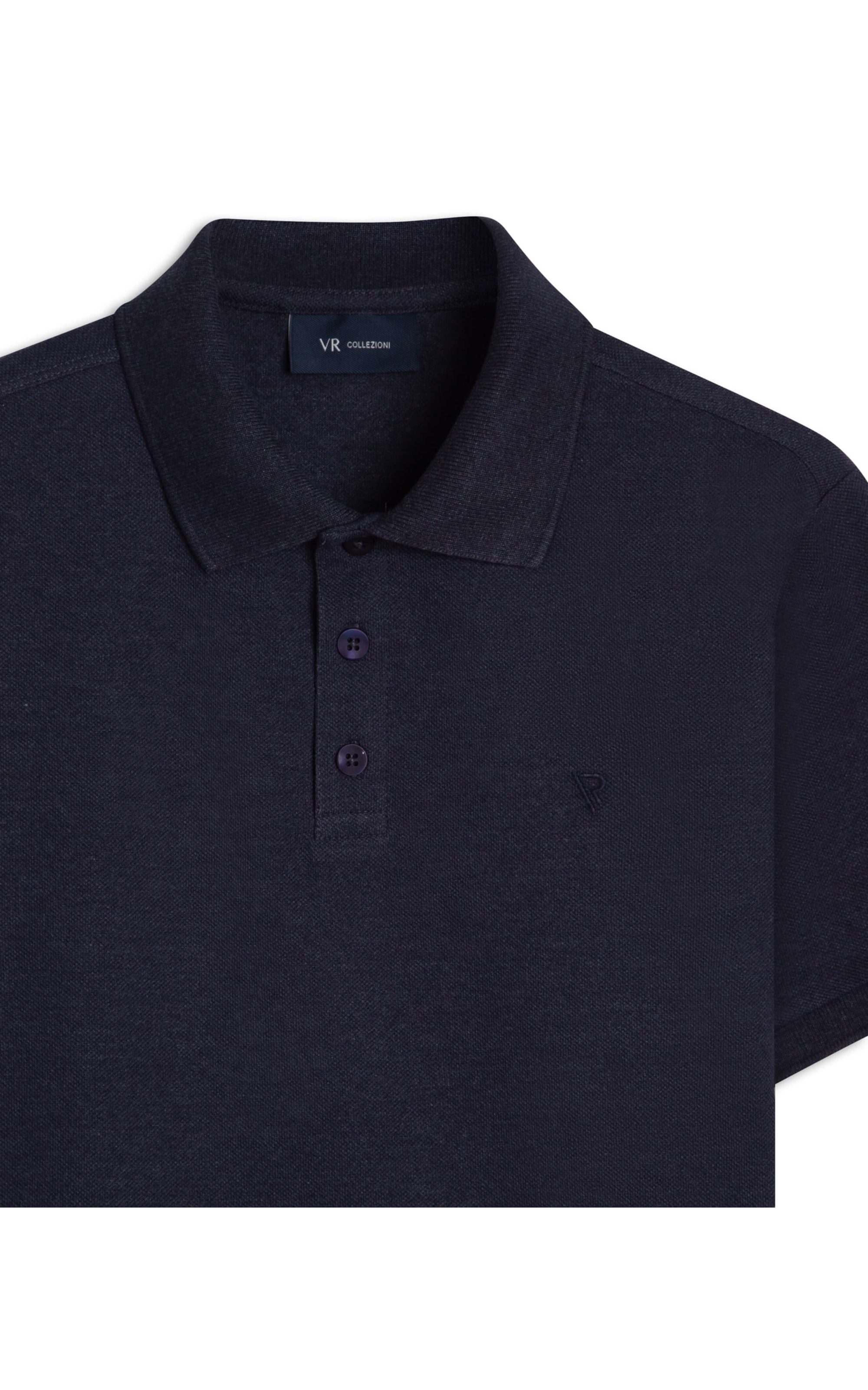 Polo Piquet Coffee Dark Navy