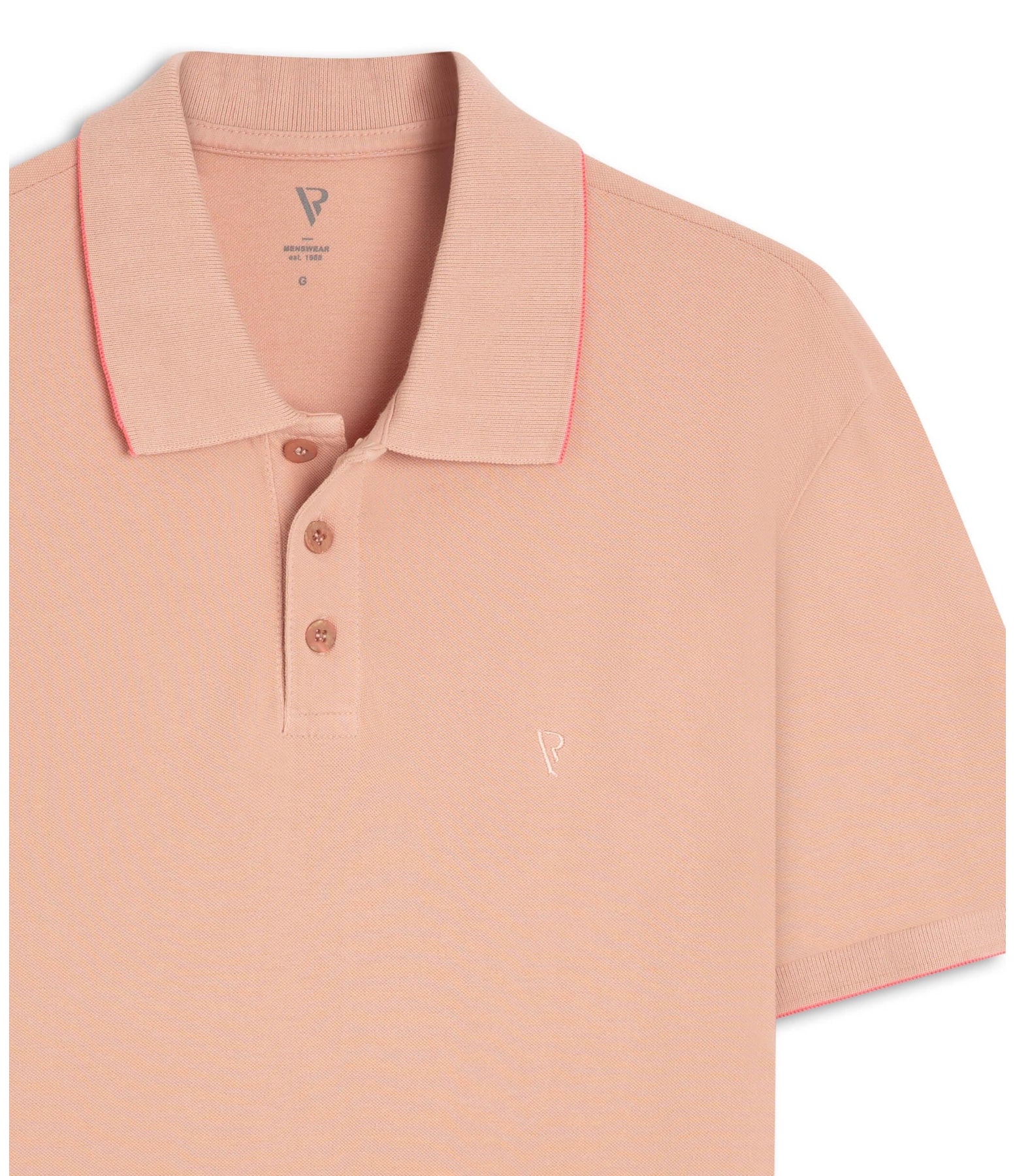 Polo Piquet Frieze Blush