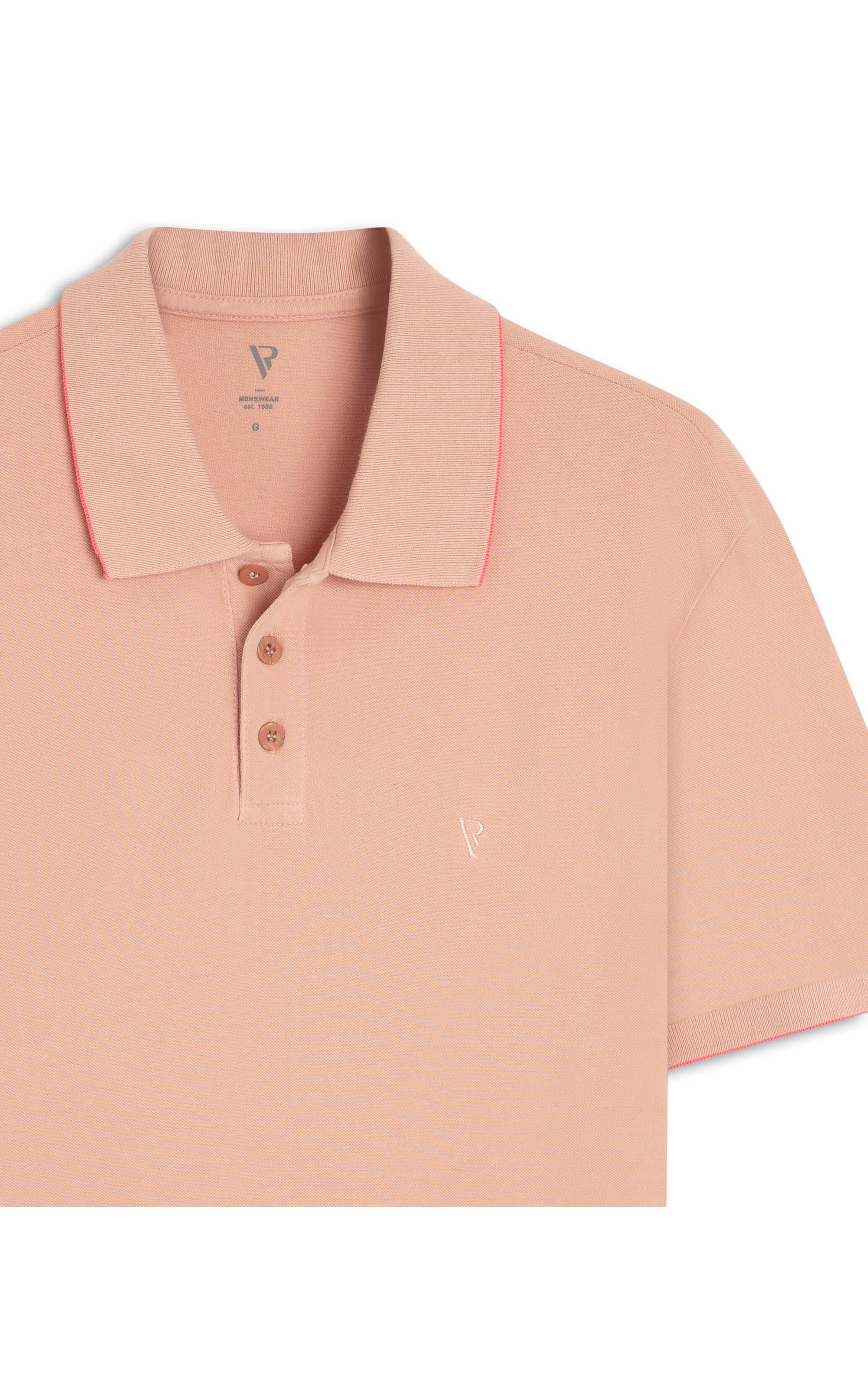 Polo Piquet Frieze Blush