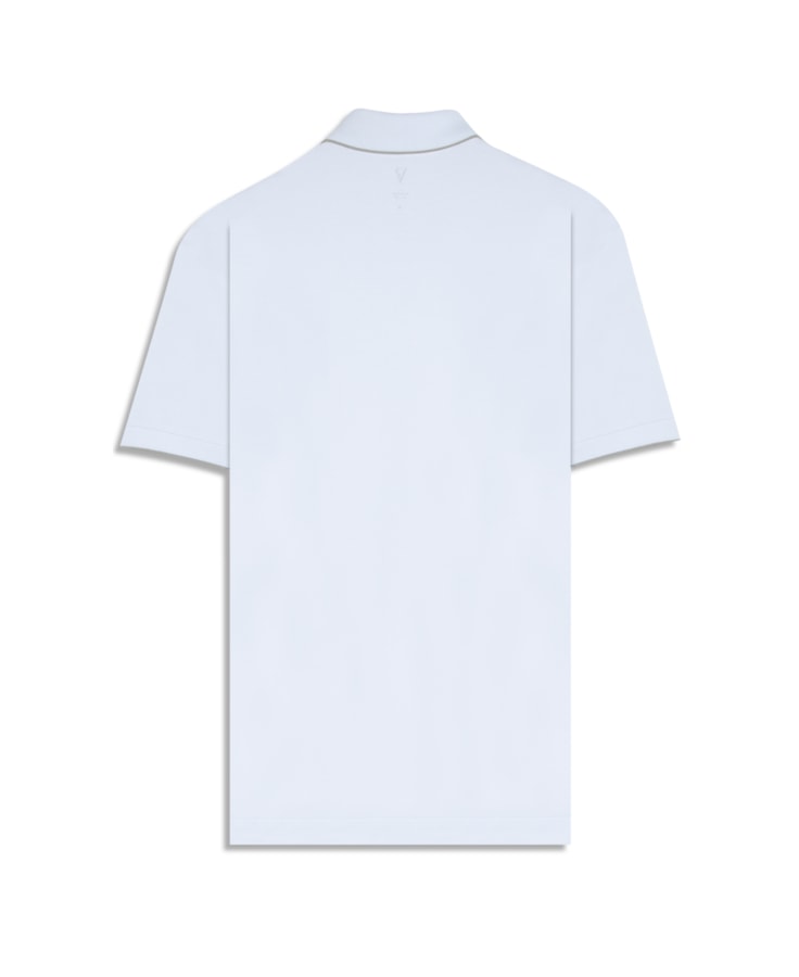 Polo Piquet Frieze Branco
