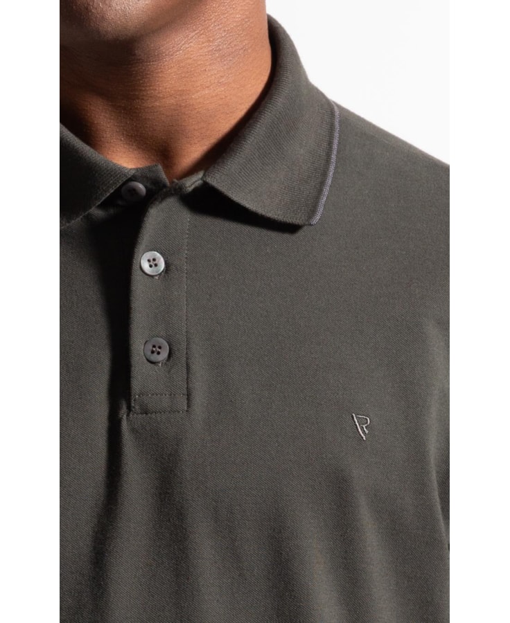 Polo Piquet Frieze Floresta