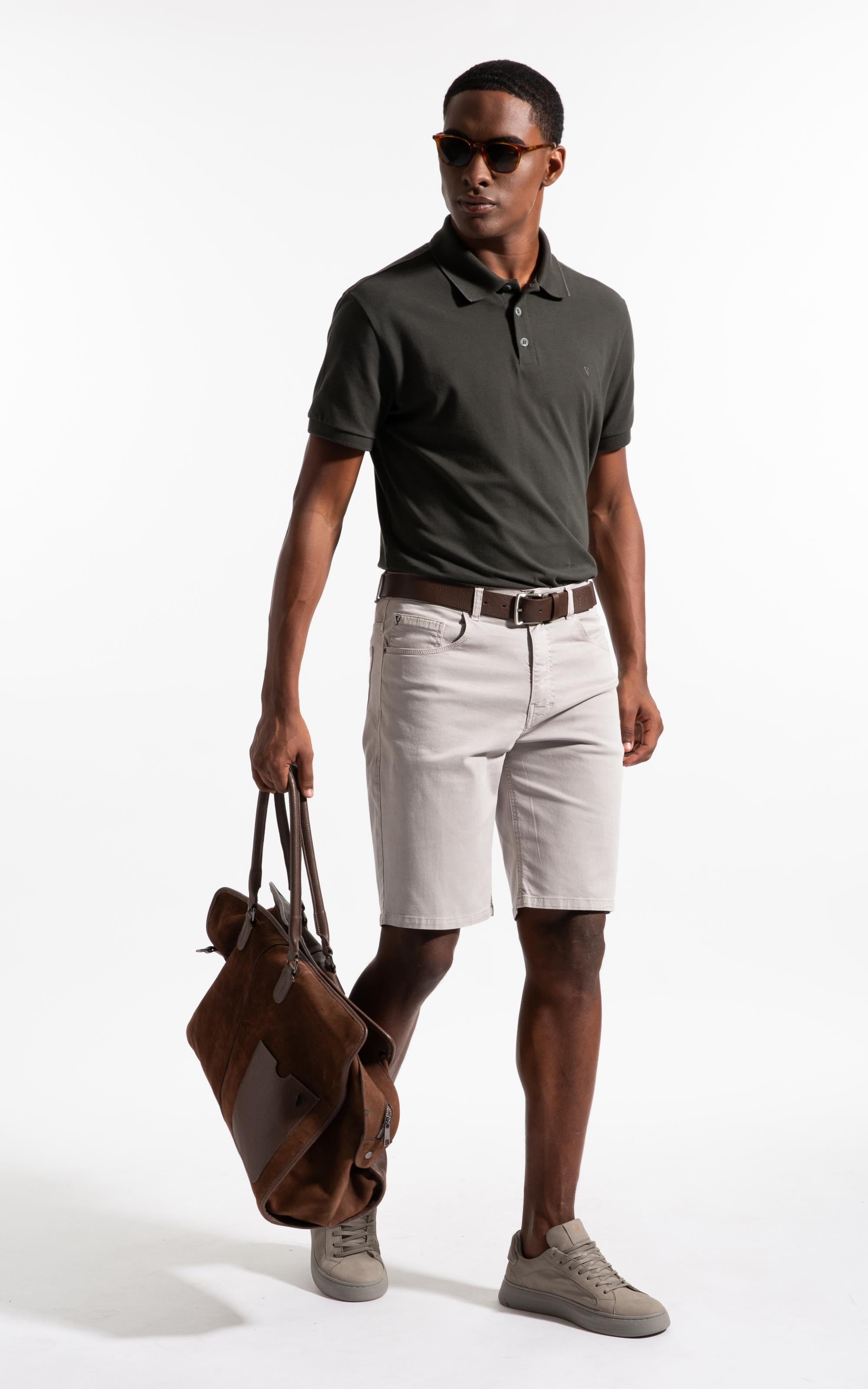 Polo Piquet Frieze Floresta
