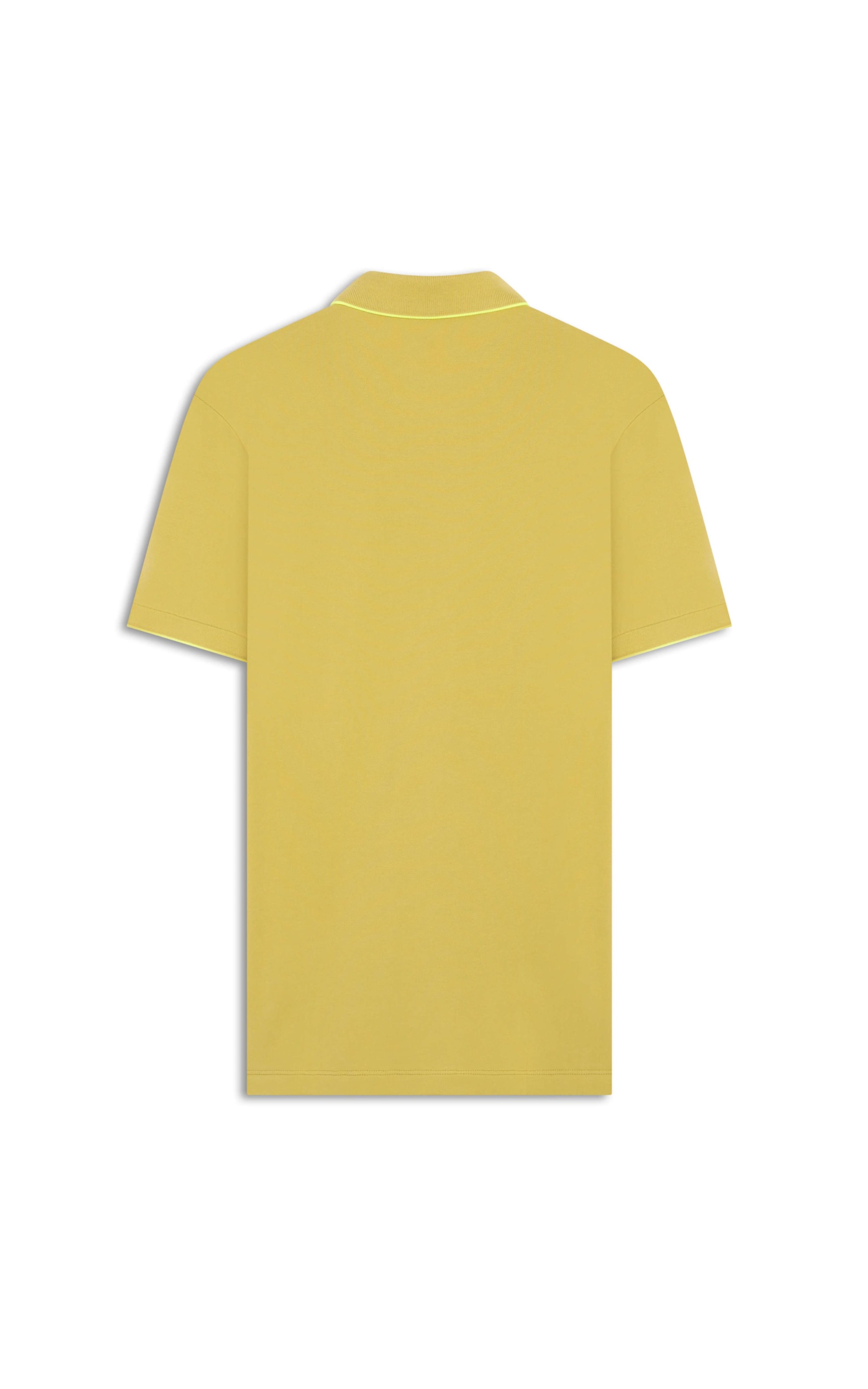 Polo Piquet Frieze Mostarda