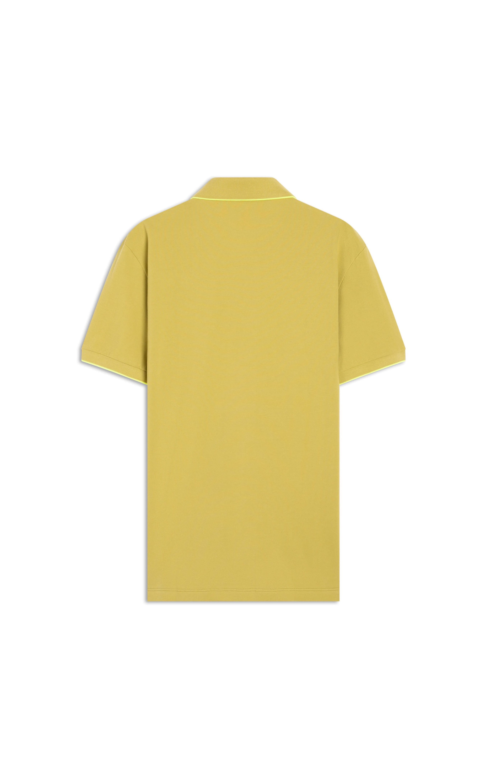 Polo Piquet Frieze Mostarda