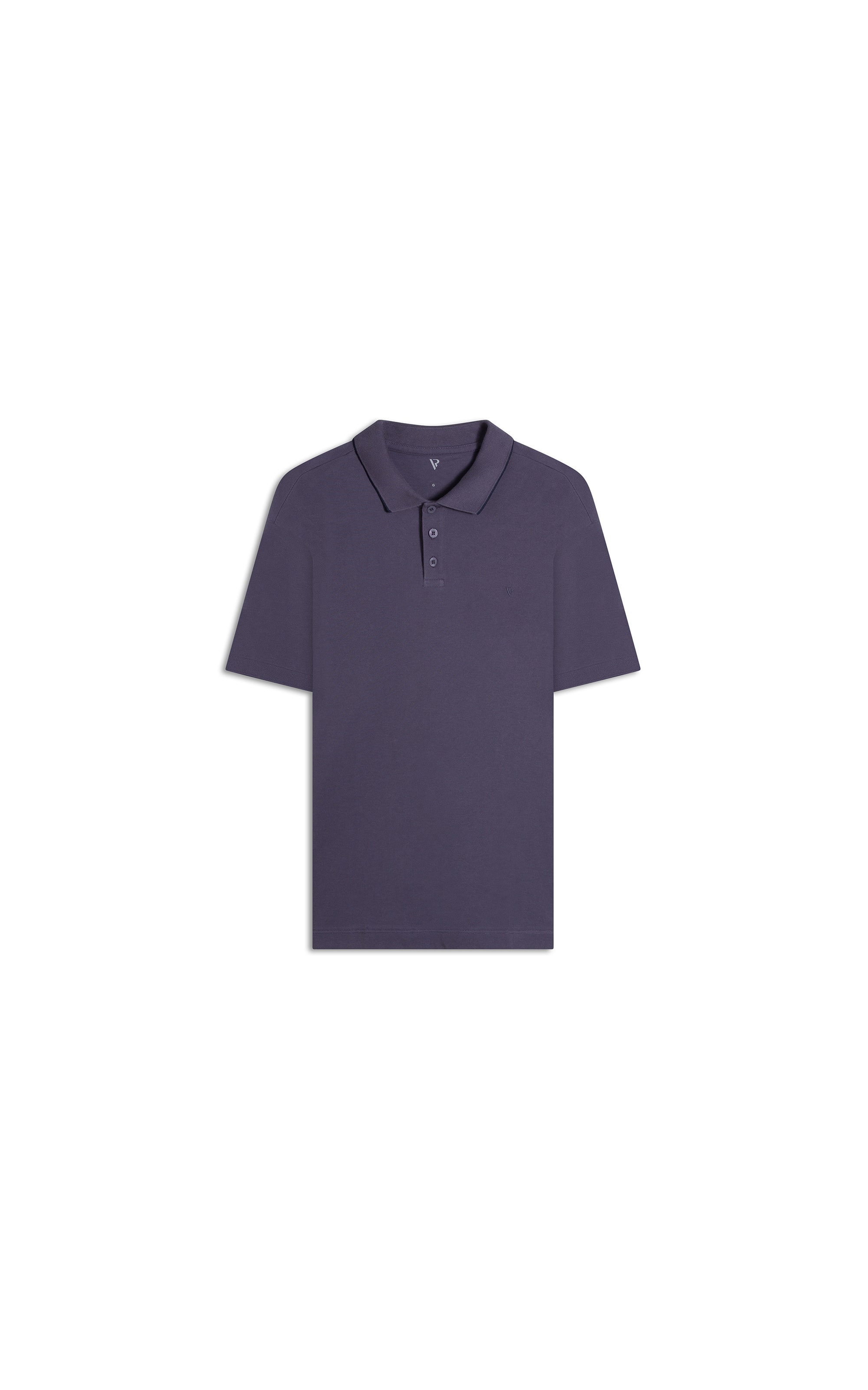 Polo Piquet Frieze Old Purple