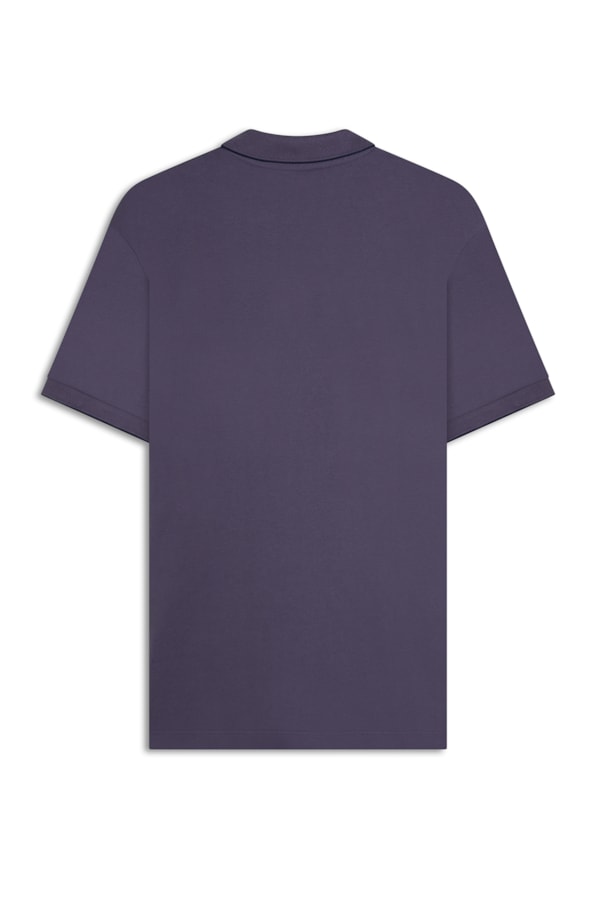 Polo Piquet Frieze Old Purple