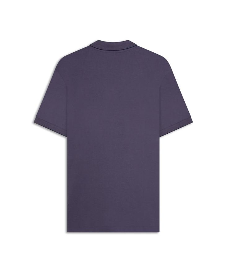 Polo Piquet Frieze Old Purple
