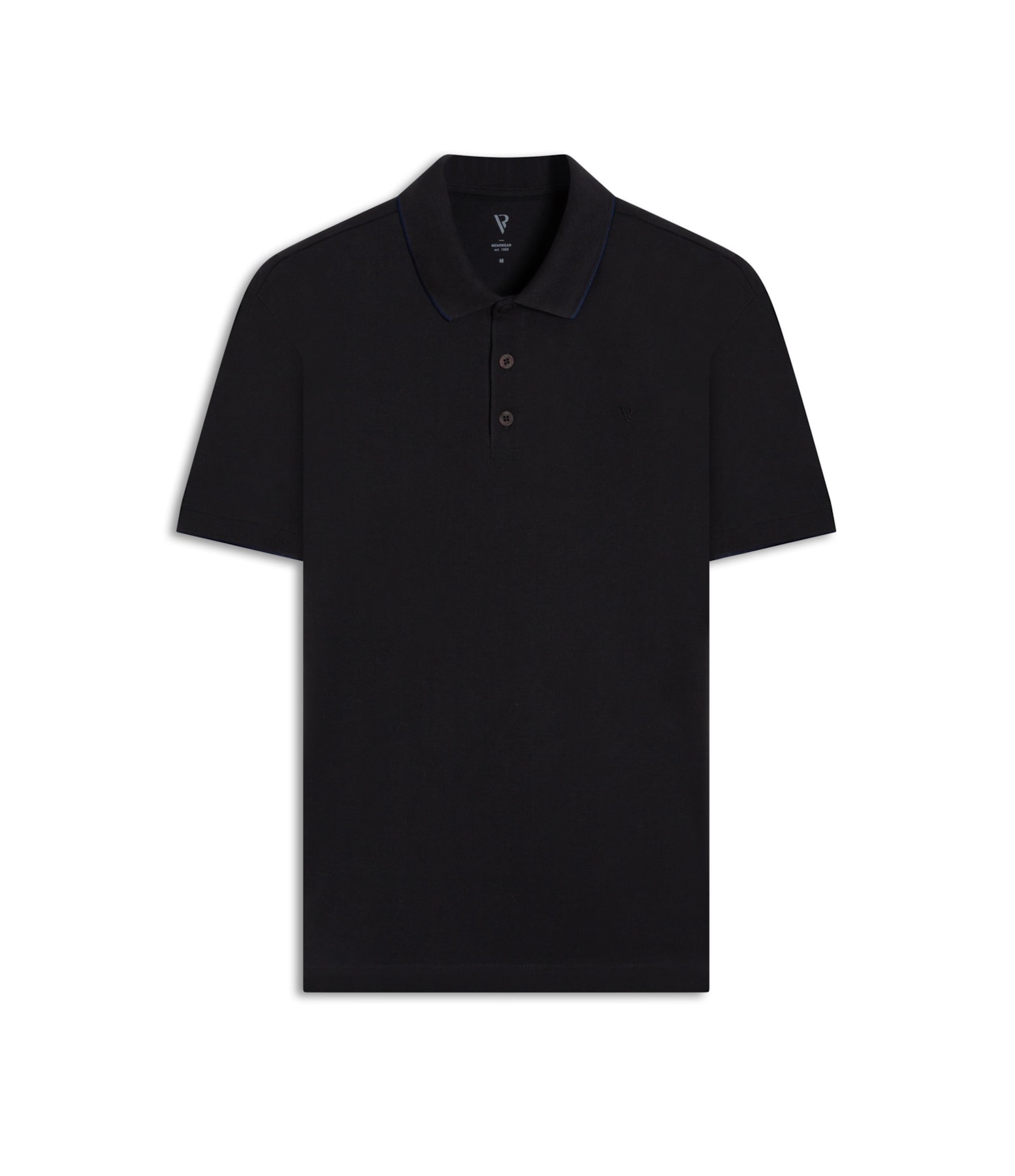 Polo Piquet Frieze Plumbo