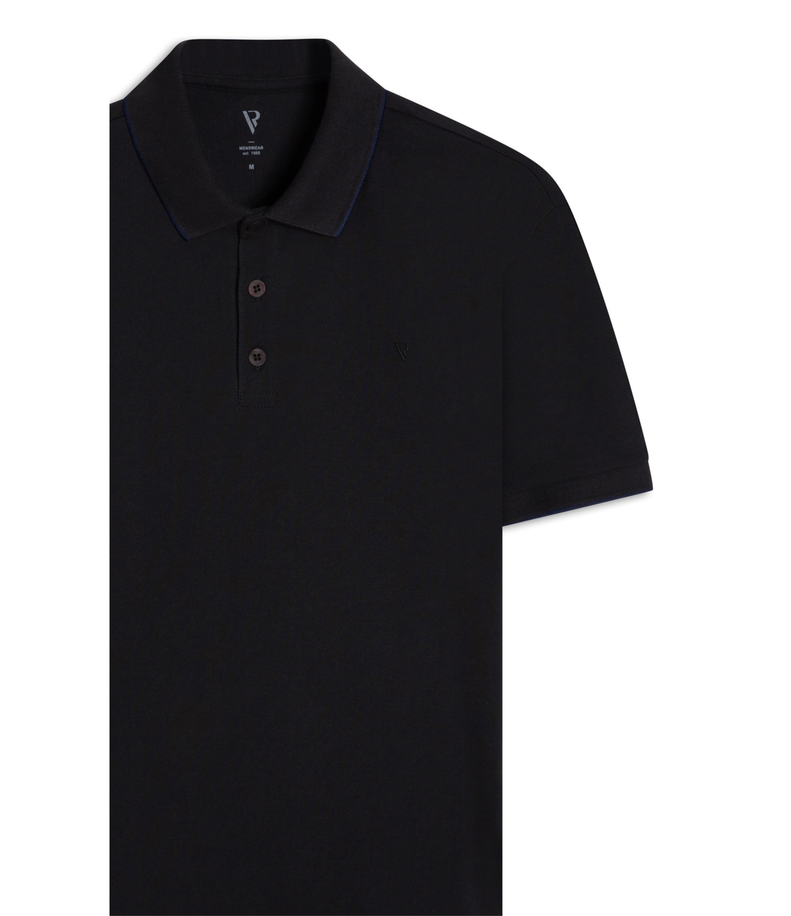 Polo Piquet Frieze Plumbo