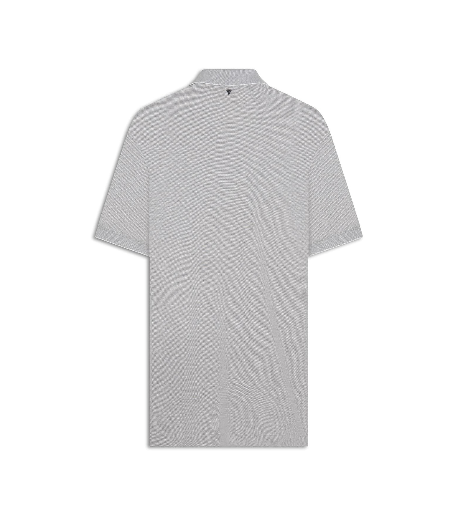 Polo Piquet Juno Cinza Claro