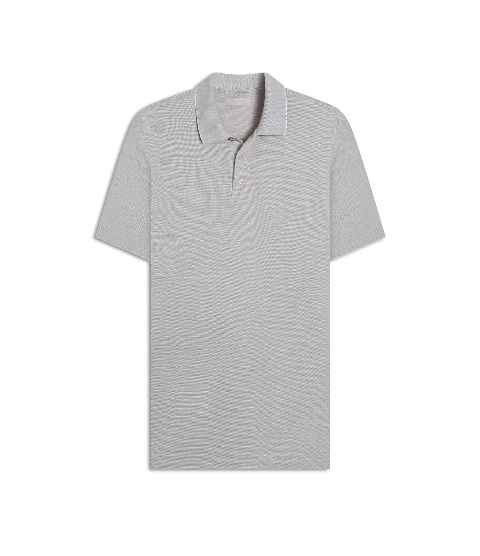 Polo Piquet Juno Cinza Claro