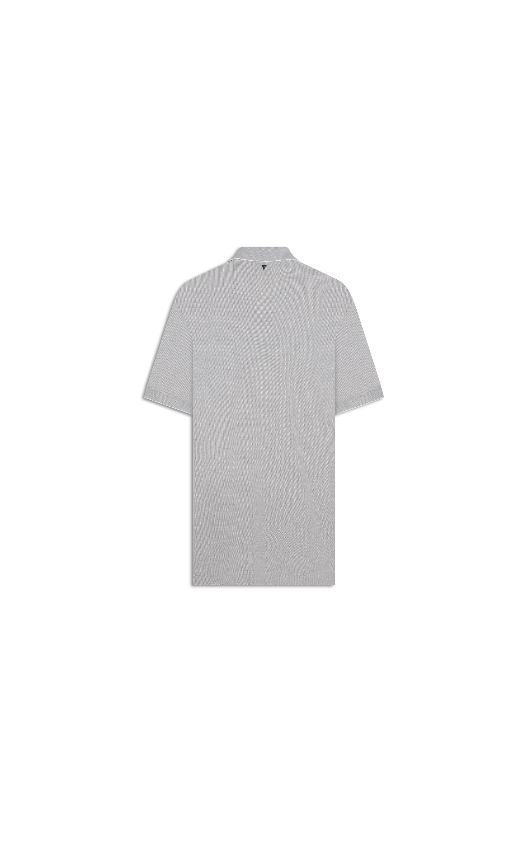 Polo Piquet Juno Cinza Claro
