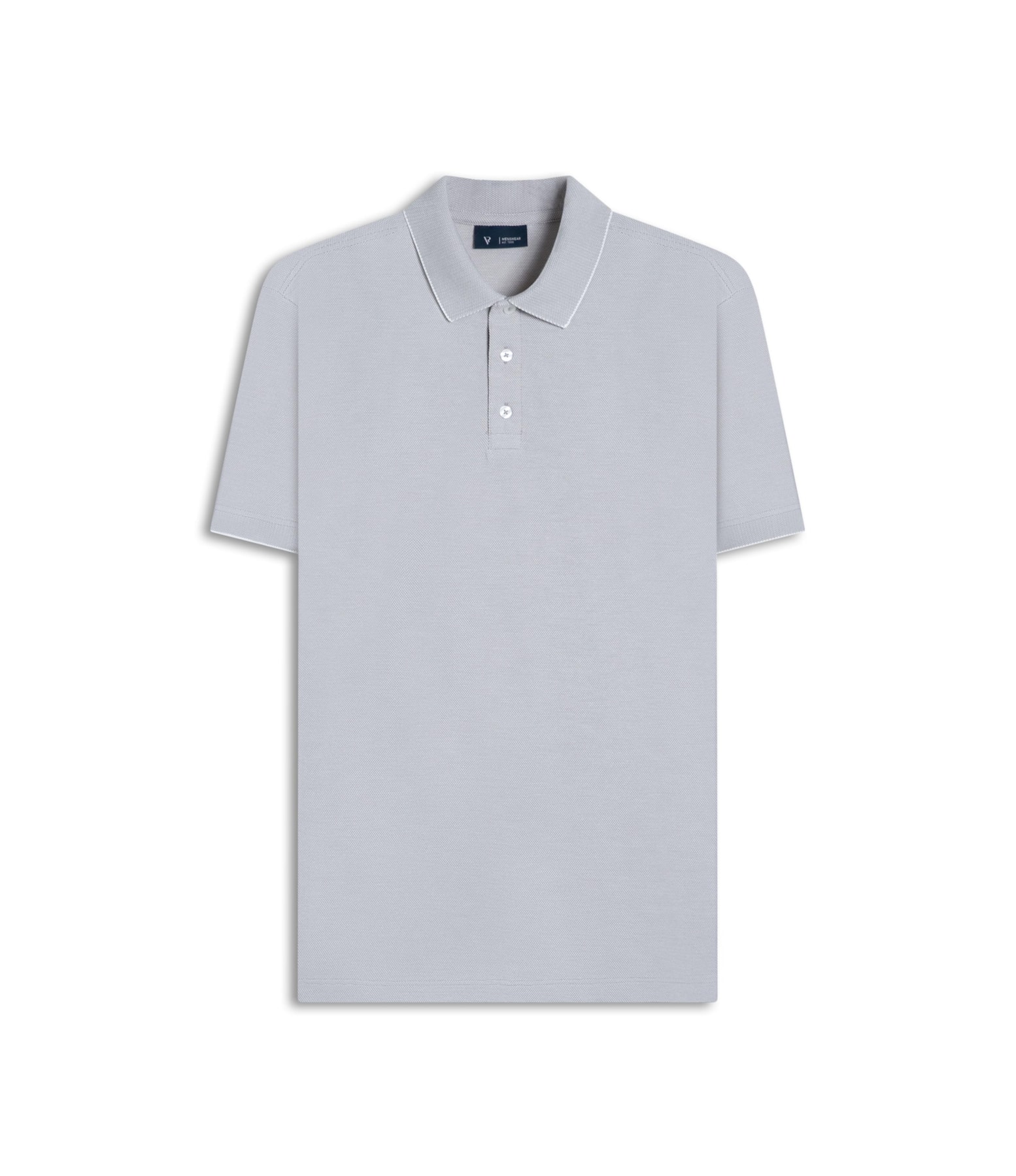 Polo Piquet Juno Preto Mescla