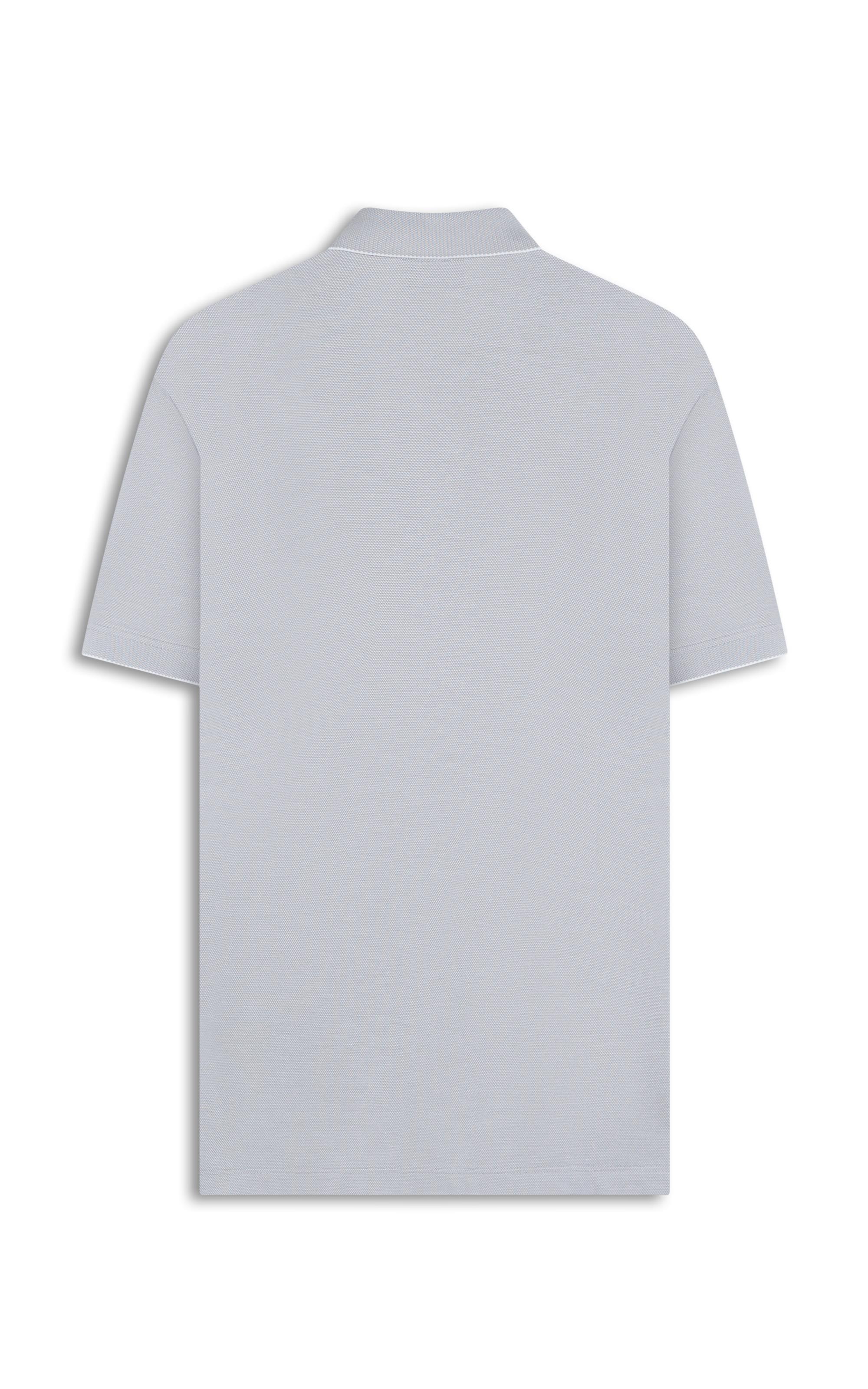 Polo Piquet Juno Preto Mescla