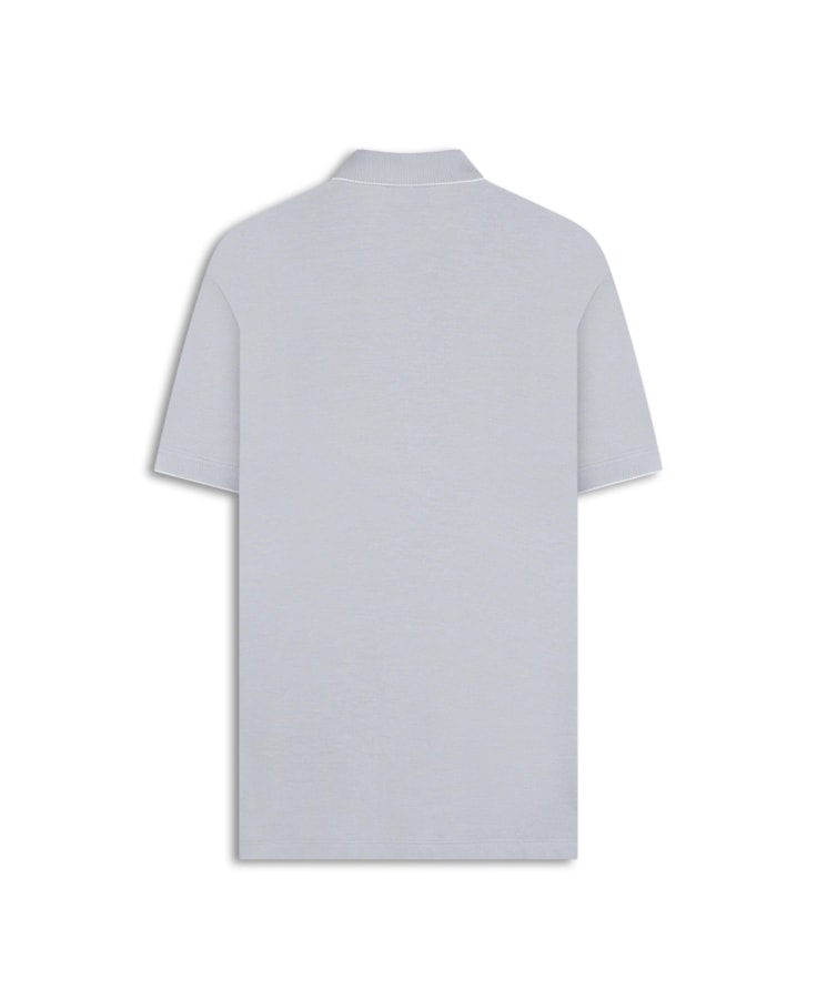 Polo Piquet Juno Preto Mescla