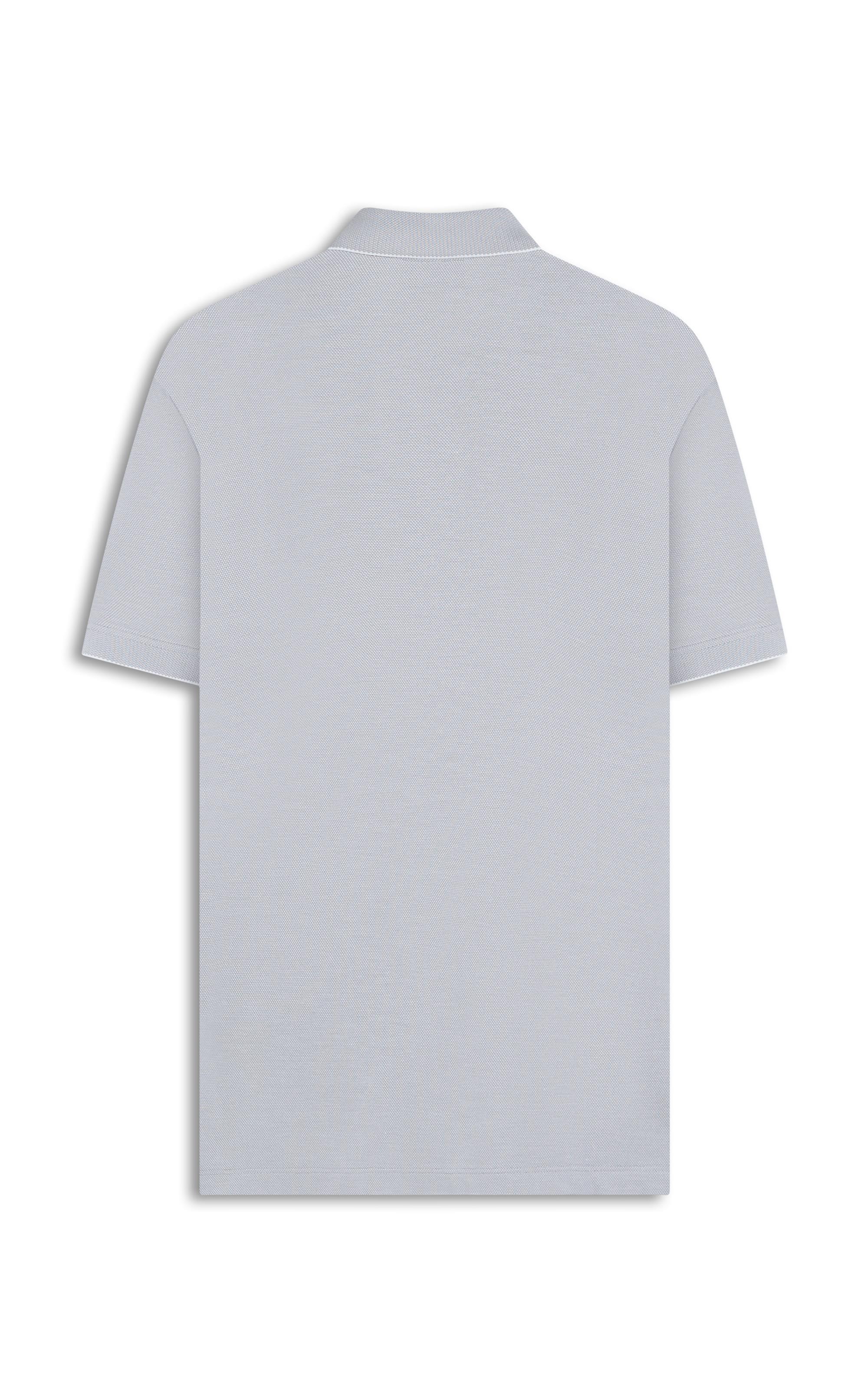 Polo Piquet Juno Preto Mescla