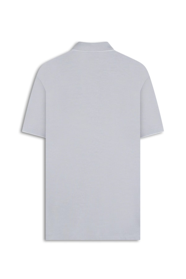 Polo Piquet Juno Preto Mescla