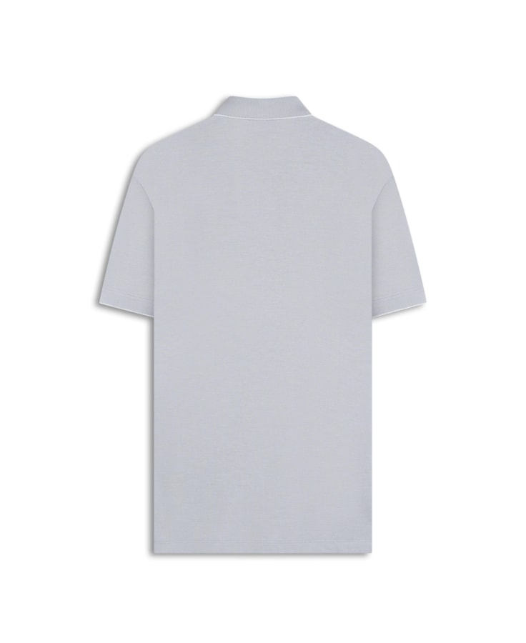 Polo Piquet Juno Preto Mescla