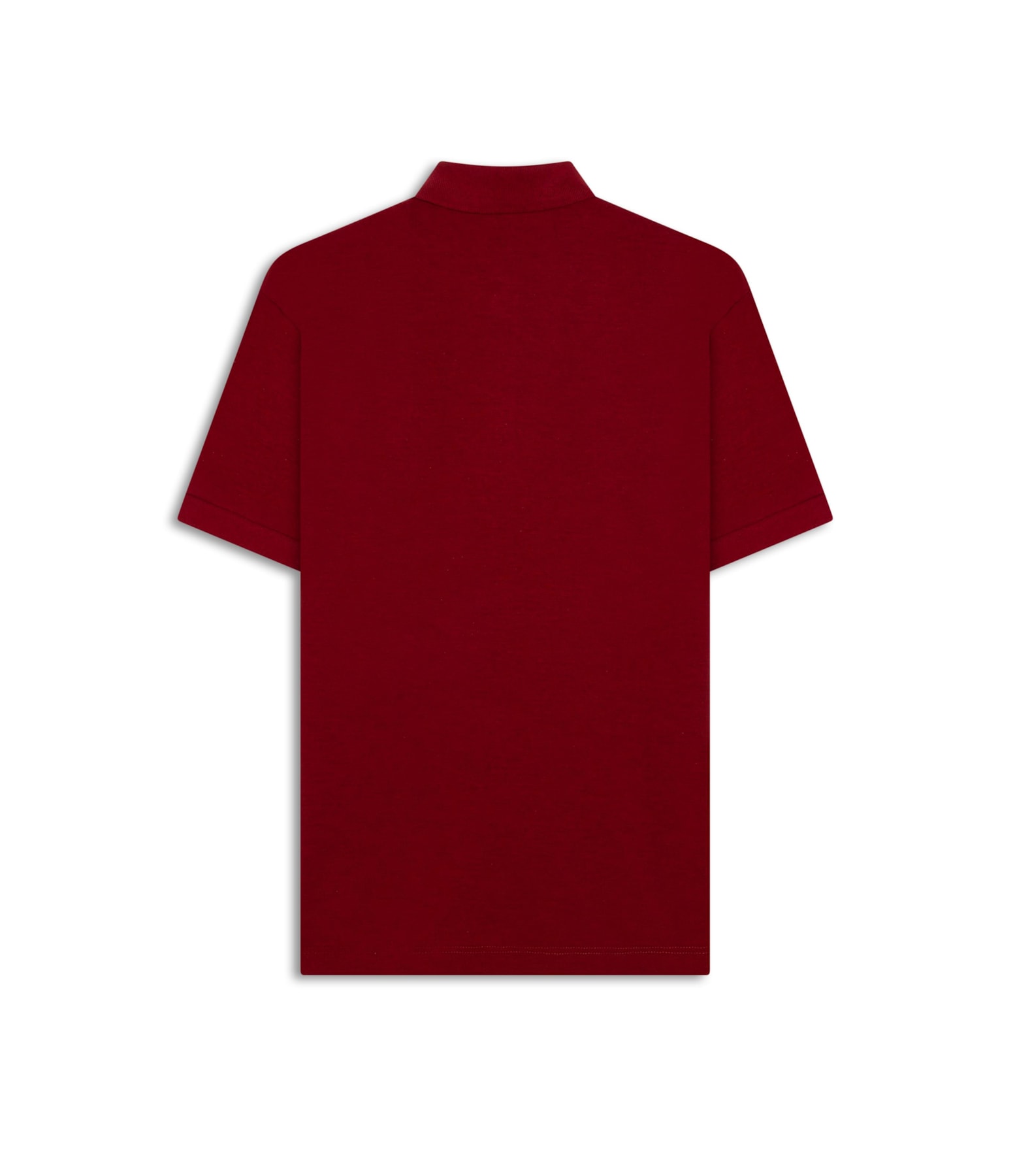 Polo Piquet Mescla Básica Cereja