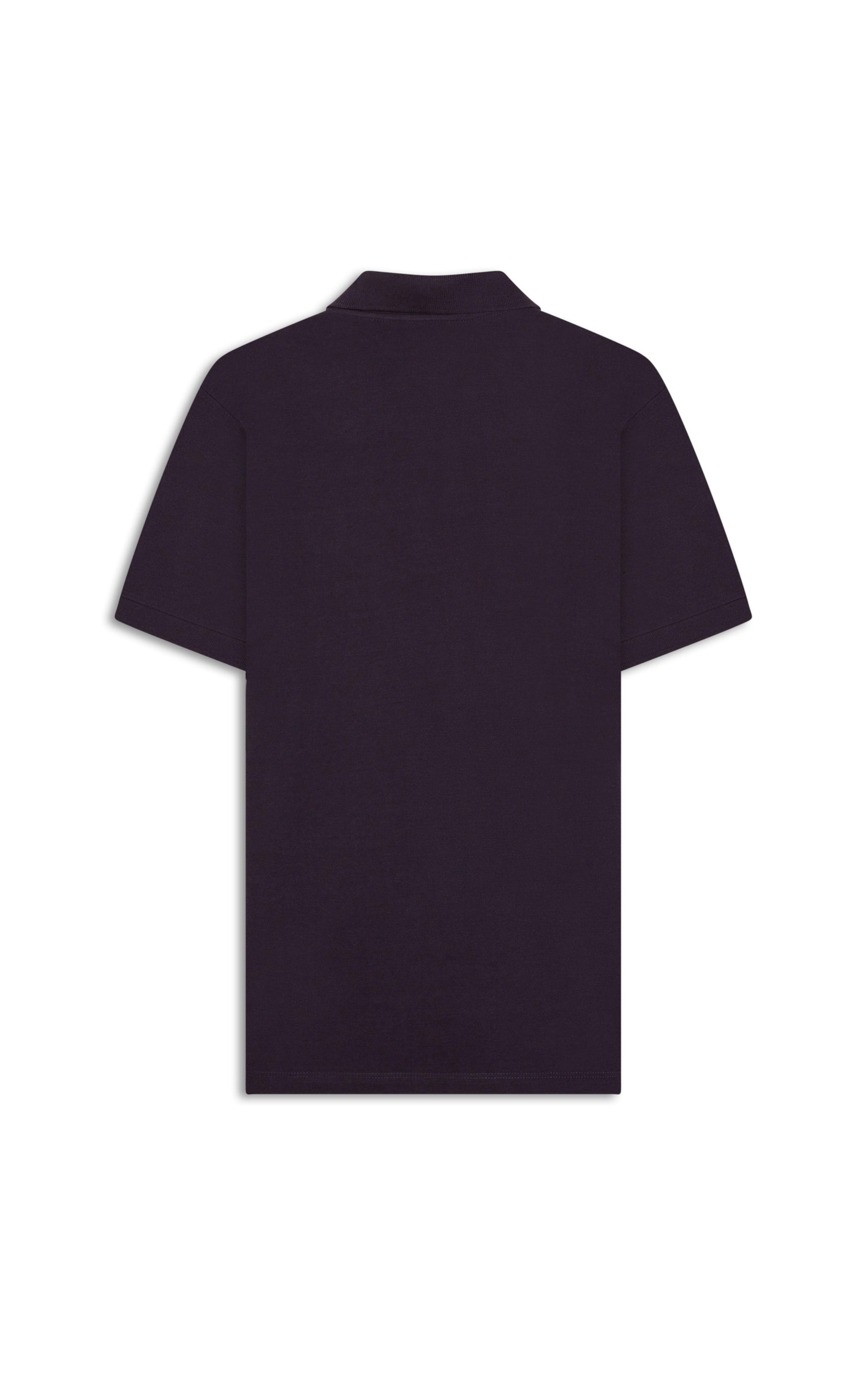 Polo Piquet Mescla Básica Old Purple