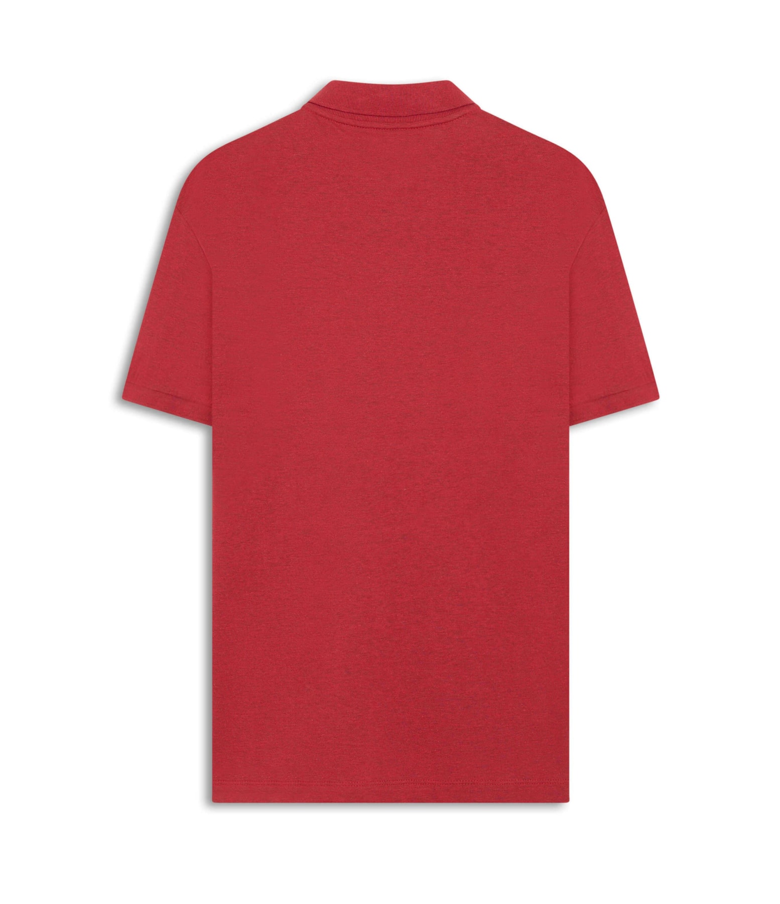 Polo Piquet Mescla Básica Vermelho Mescla