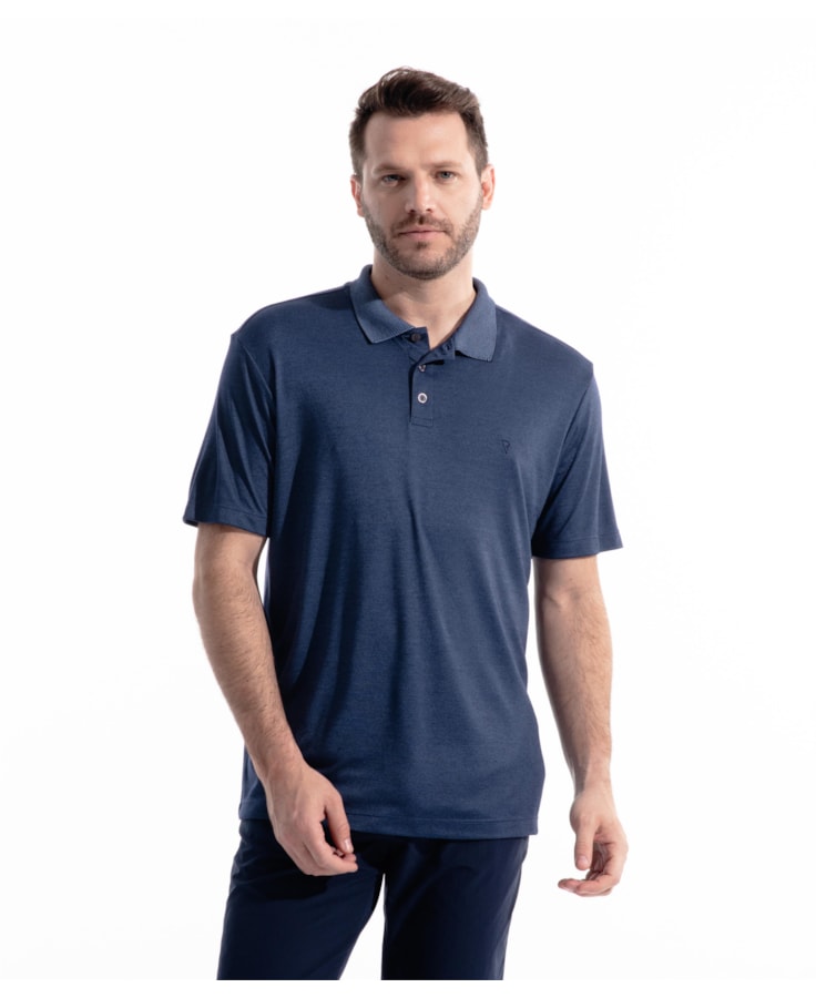 Polo Rocket Modal Básica Azul Claro