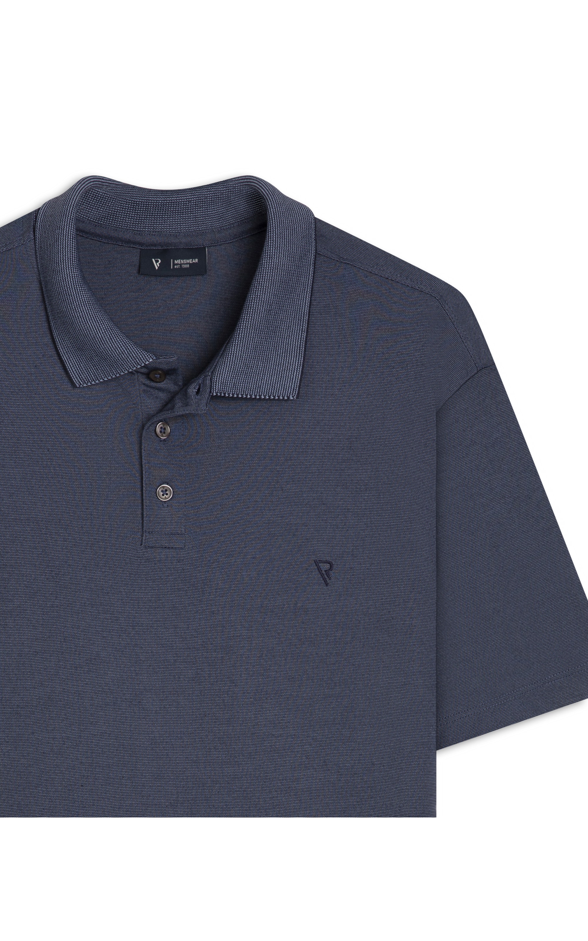Polo Rocket Modal Básica Azul Claro