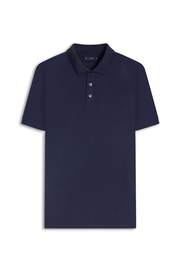 Polo Texture Tech Marinho
