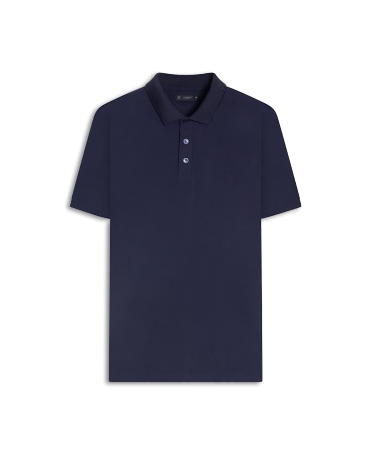 Polo Texture Tech Marinho