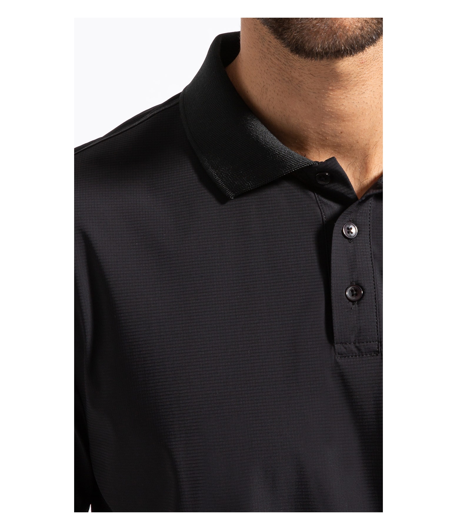 Polo Texture Tech Preto