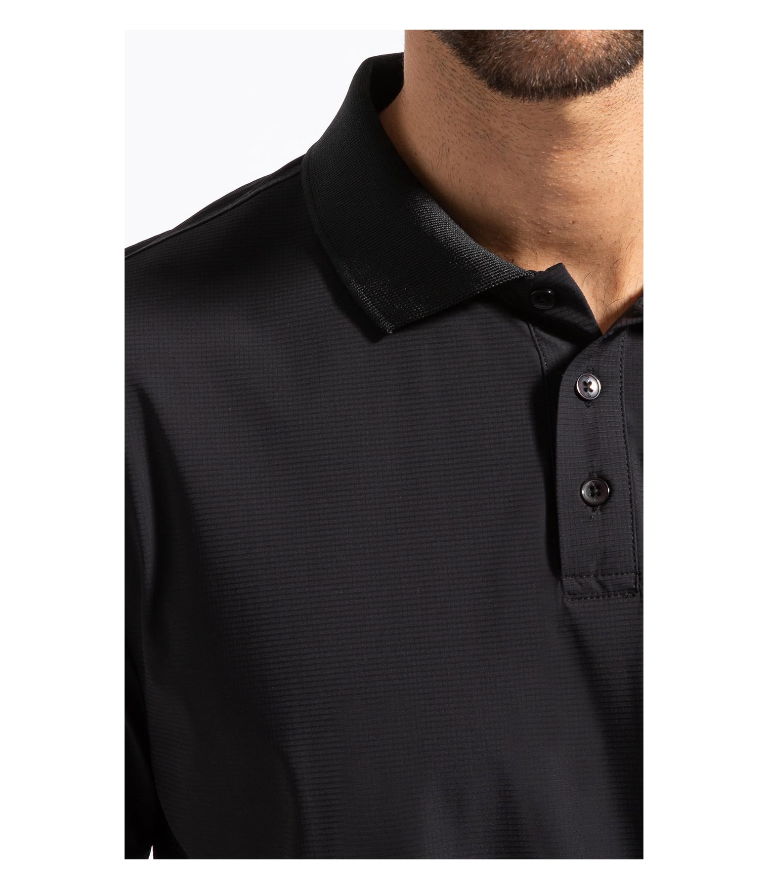 Polo Texture Tech Preto
