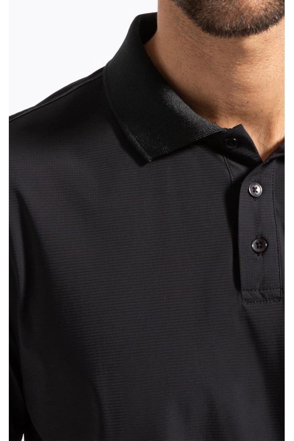 Polo Texture Tech Preto