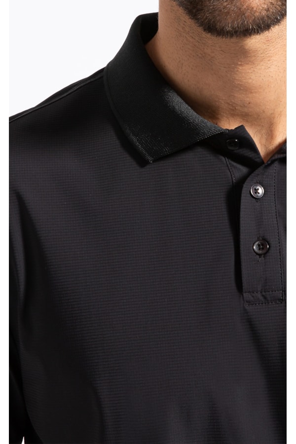 Polo Texture Tech Preto