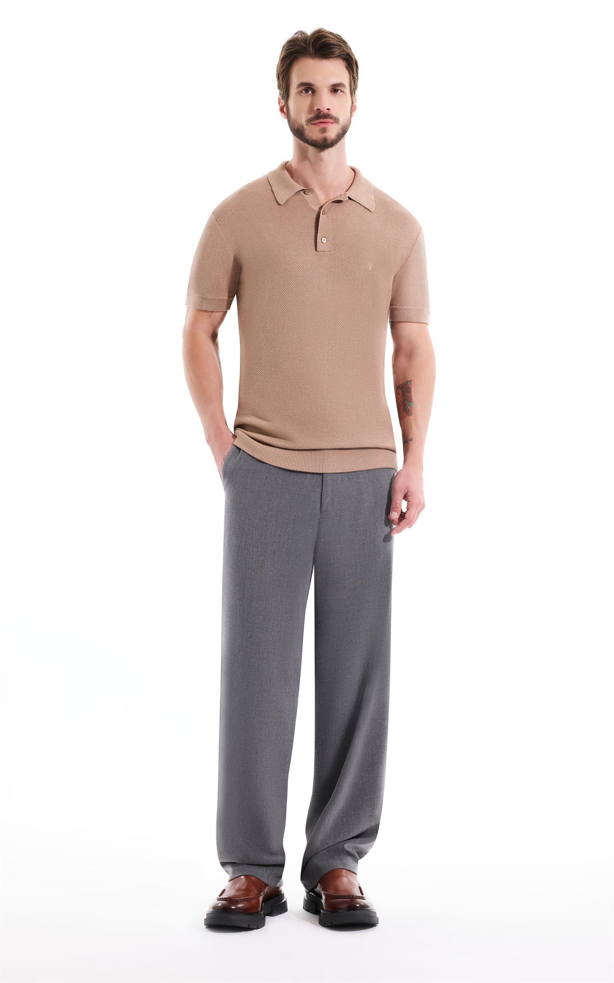 Polo Tricot Capuccino