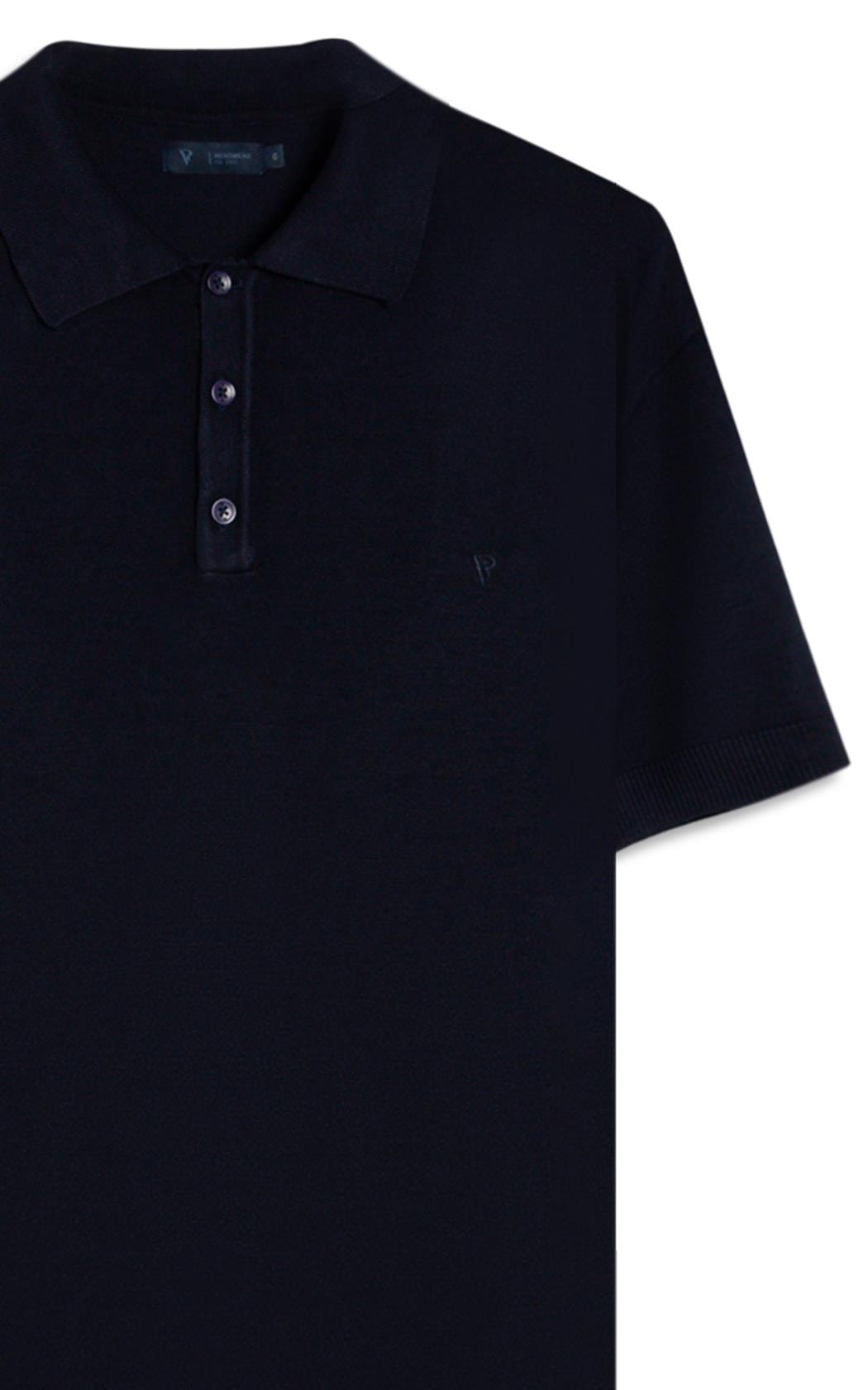 トップス tdk_void polo Polo Tricot Dark Navy