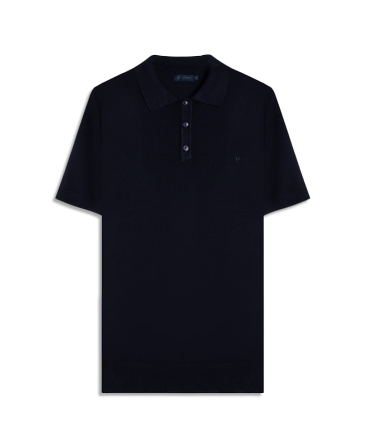 Polo Tricot  Dark Navy