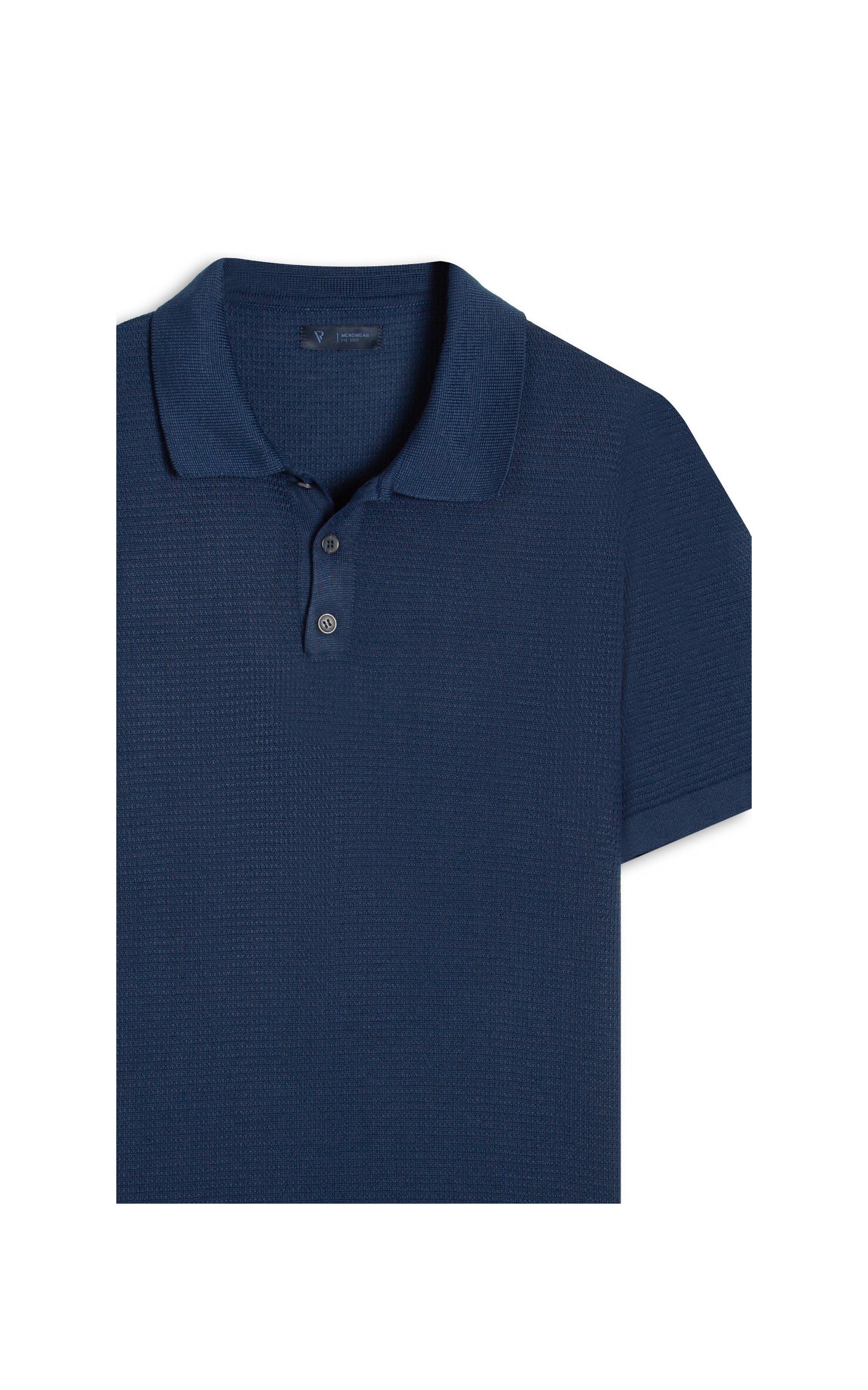 Polo Tricot Fabio Dark Navy