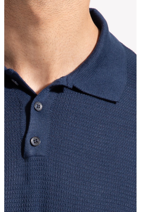 Polo Tricot Fabio Dark Navy