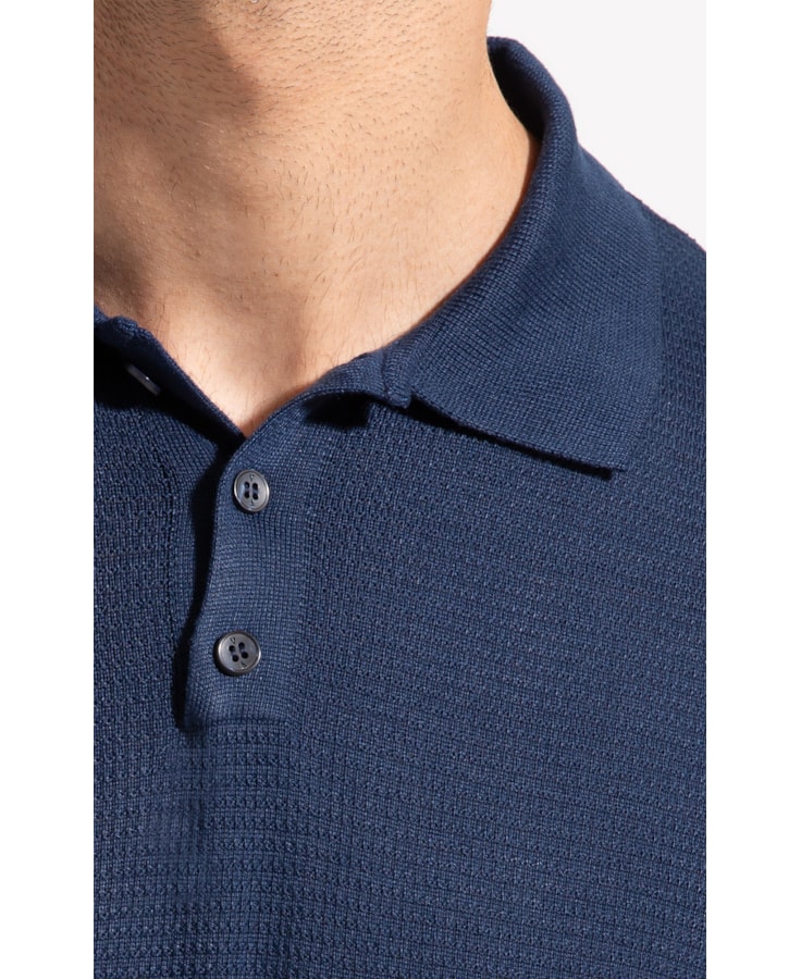 Polo Tricot Fabio Dark Navy