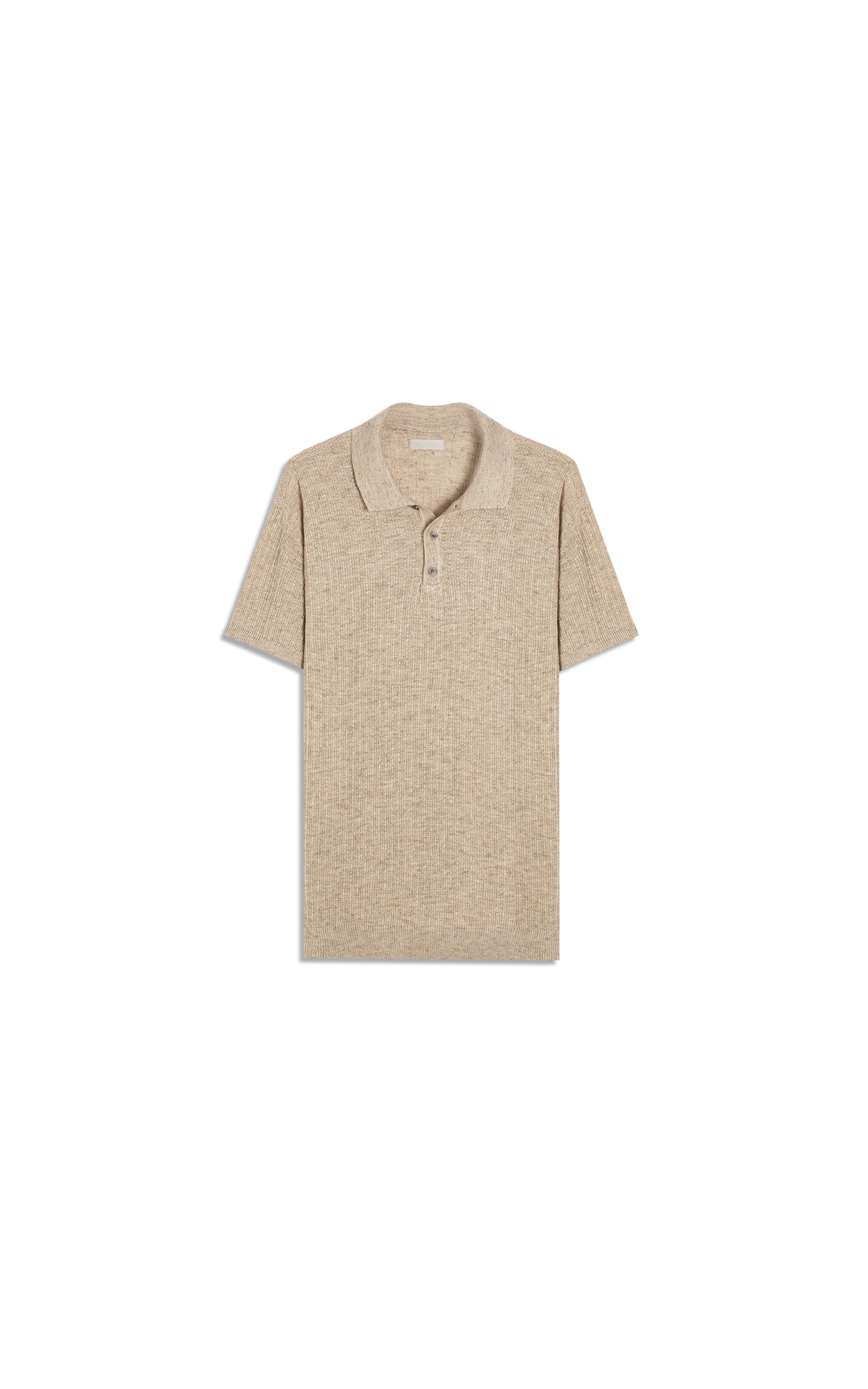 Polo Tricot Naturalli Caqui