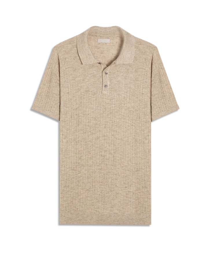 Polo Tricot Naturalli Caqui