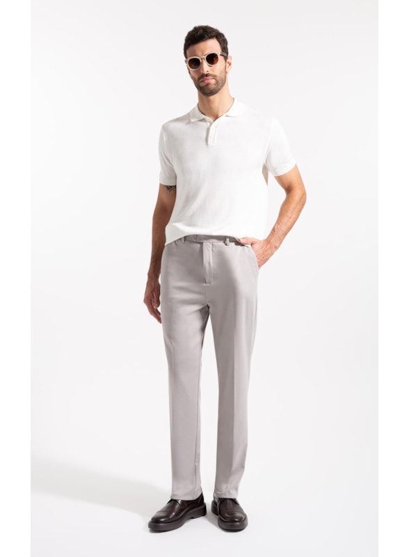 Polo Tricot Pedro Off White