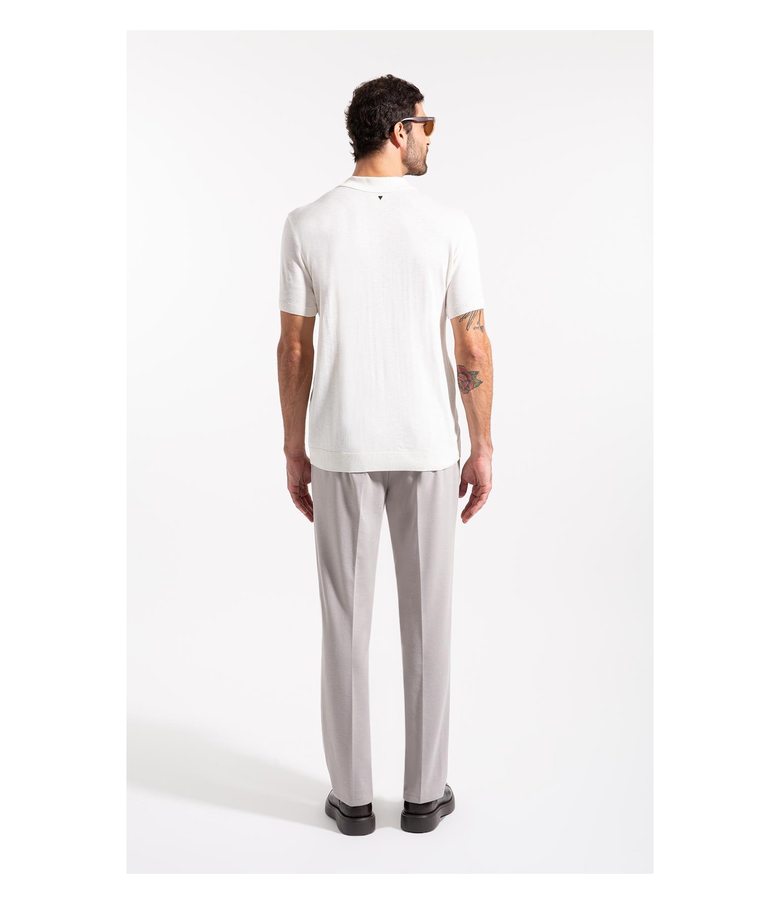 Polo Tricot Pedro Off White