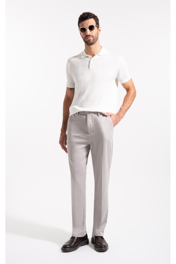 Polo Tricot Pedro Off White