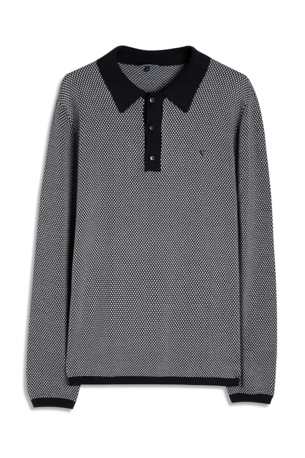Polo Tricot Prata