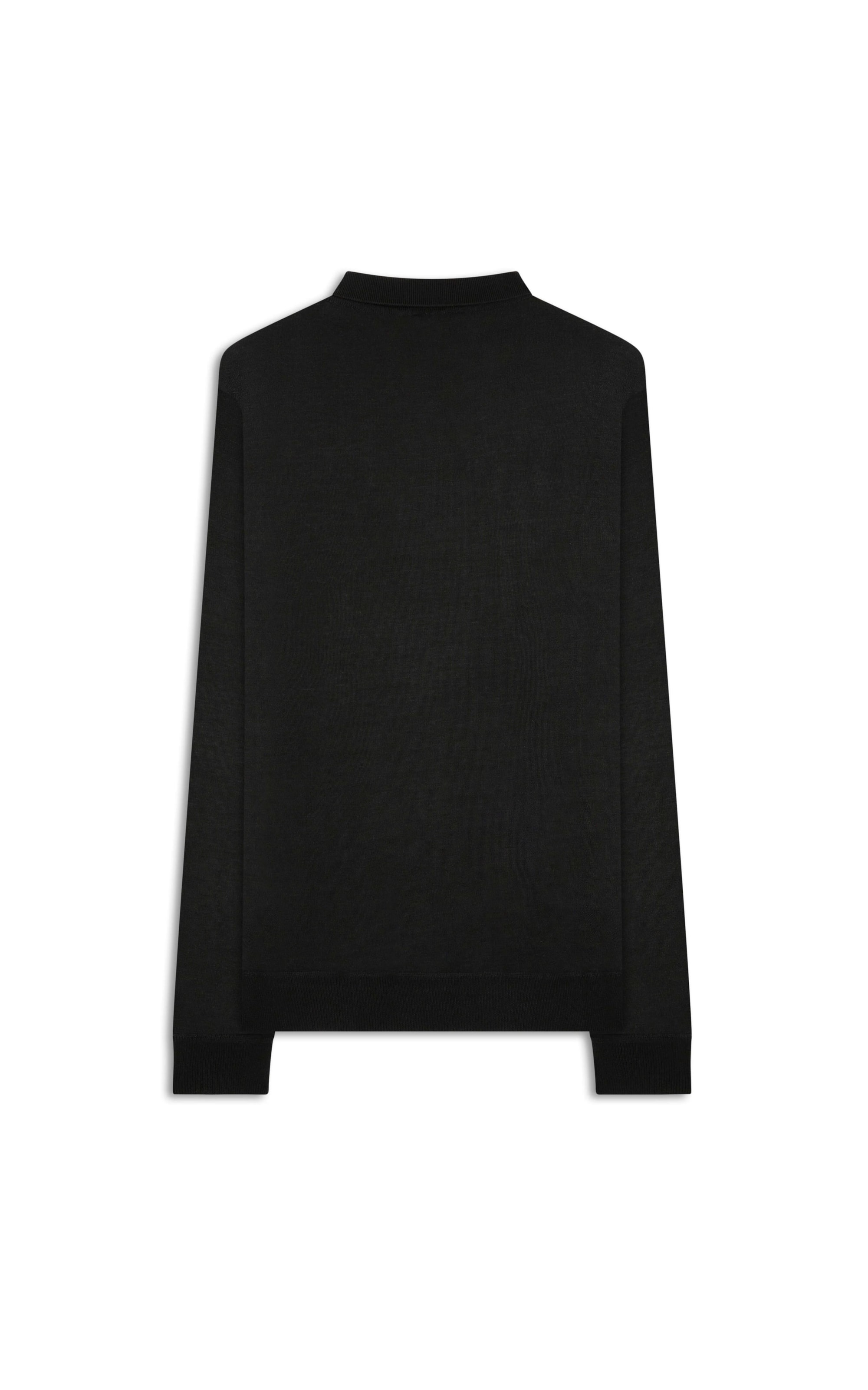Polo Tricot Preto